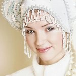 Gyermek karácsonyi jelmez Snow Maiden