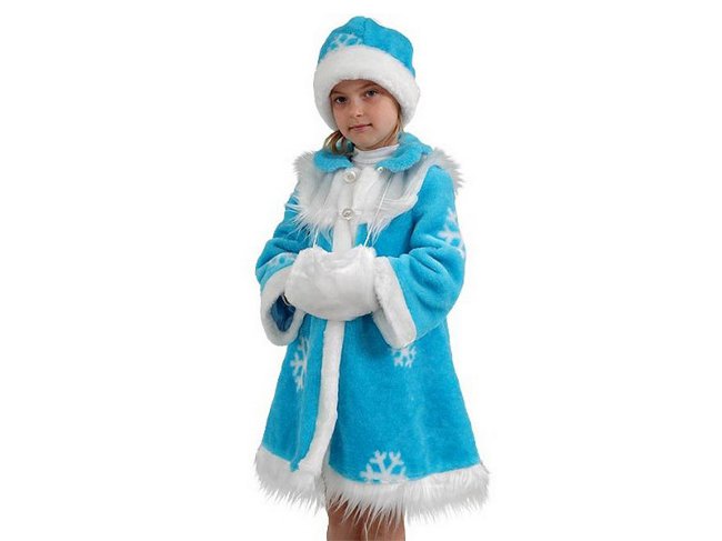 Gyermek karácsonyi jelmez Snow Maiden