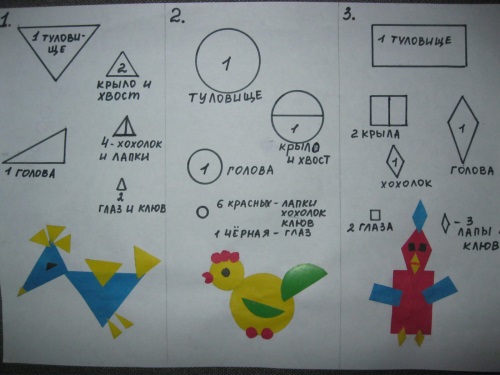 Mesés páva színes papírból készült