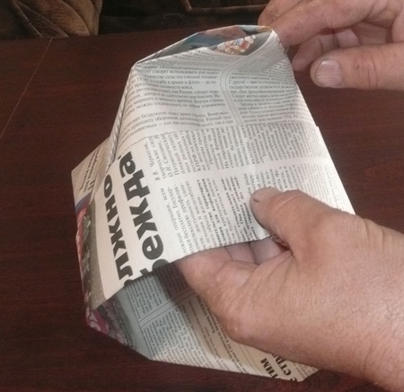 Hogyan készítsünk egy papírt a saját kezével gyorsan és egyszerűen