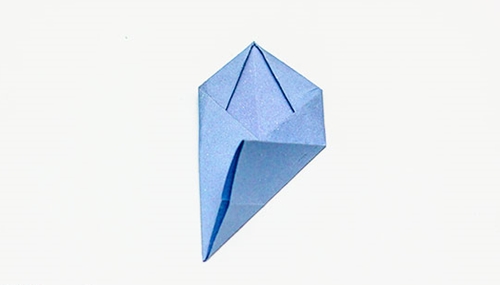 Hogyan készítsünk origami virágot a saját kezünkkel