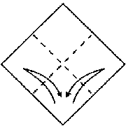 Classic origami daru