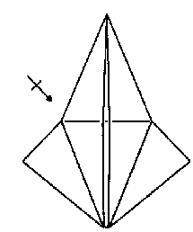 Classic origami daru