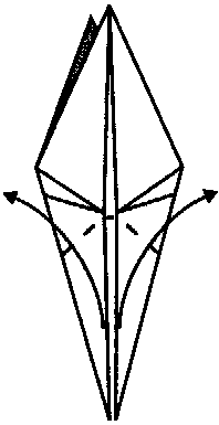 Classic origami daru