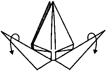 Classic origami daru