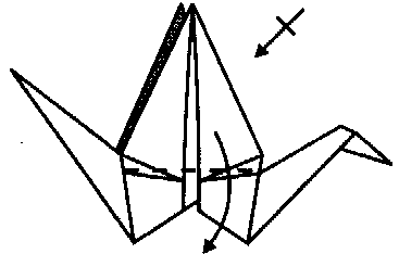Classic origami daru