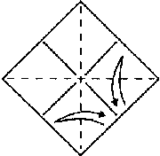 Classic origami daru