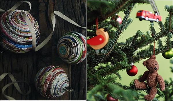 Újévi díszek a karácsonyfán a saját kezével: fotó mesterkurzus