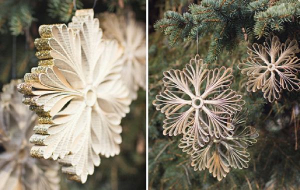 Gyönyörű hópelyhek a 2017-es újévre a saját kezükben papír - diagramok és fotók szakaszaiban. Mesterkurzusok a nagy hópelyhek gyermekeire az origami technikában