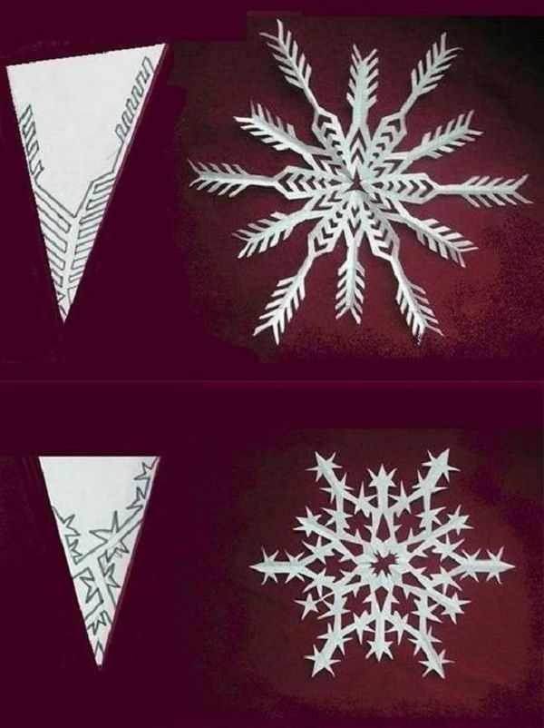 Gyönyörű hópelyhek a 2017-es újévre a saját kezükben papír - diagramok és fotók szakaszaiban. Mesterkurzusok a nagy hópelyhek gyermekeire az origami technikában Gyönyörű hópelyhek a 2017-es újévre a saját kezükben papír - diagramok és fotók szakaszaiban. Mesterkurzusok a nagy hópelyhek gyermekeire az origami technikában