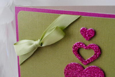 Karácsonyi kártya scrapbooking stílusban a New Year 2015 saját kezűleg