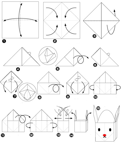 Húsvéti origami