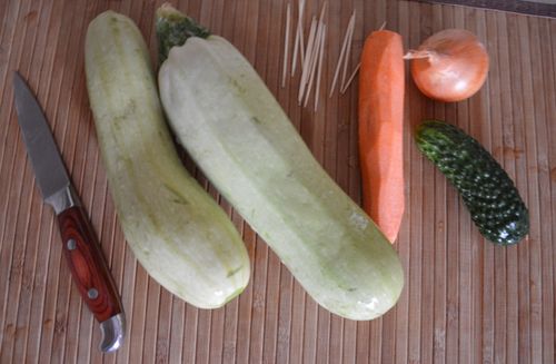 Kézművesek a zöldségekből saját kezűleg