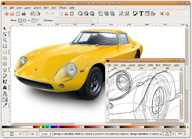 Inkscape: ingyenes vektorszerkesztő Inkscape: ingyenes vektorszerkesztő