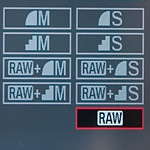A RAW megnyitása