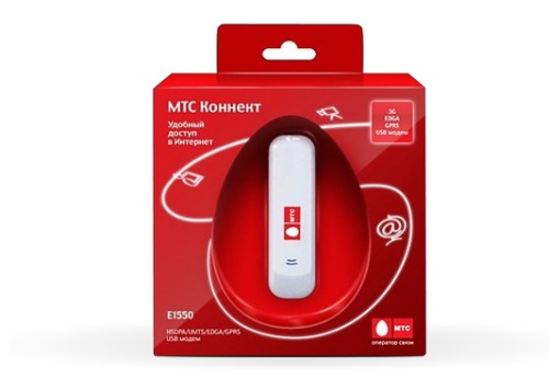 MTS-modem villogása