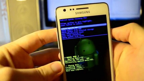 A Samsung beállításainak visszaállítása