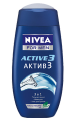 Nivea For Men tusfürdő a férfiaknak
