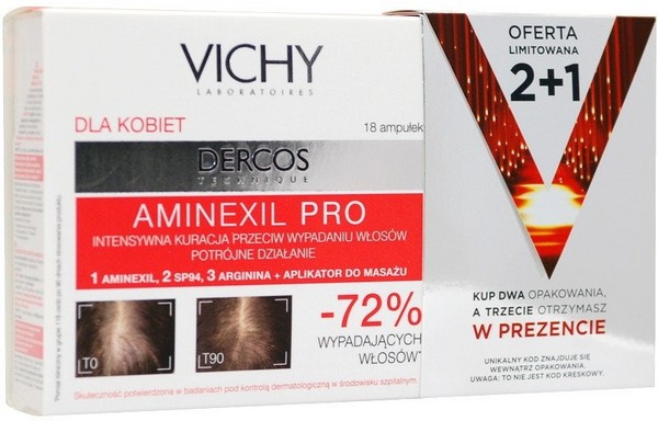 Dercos AMINEXIL SP94 A MEN 12-es ampulla elleni hajhullás elleni eszköz Dercos AMINEXIL SP94 A MEN 12-es ampulla elleni hajhullás elleni eszköz