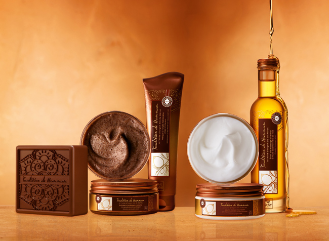 Yves Rocher TRADITION DE HAMMAM szappan, exfoliáns, maszk, balzsam, elixír