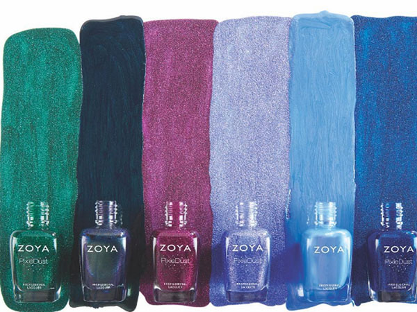 Glitter drágakövek az ünnepi gyűjteményben lakkok Zoya elvarázsolt 2016-2017