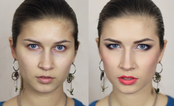 Hogyan húzzunk nyilakat az eyeliner előtt?