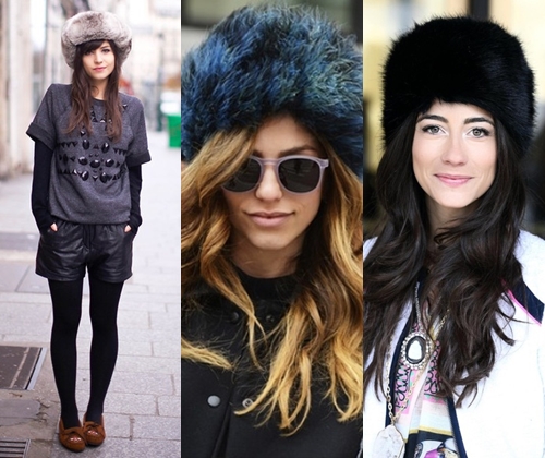 Divatos kalap sapkák a 2014-es télen: fotók a 2014 legdivatosabb női szőrmekalapjairól 