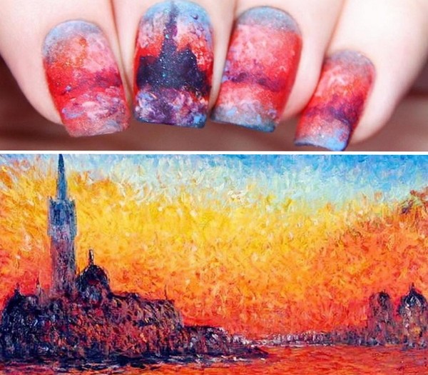 Neil festés: Art Manicure - Trend-2016