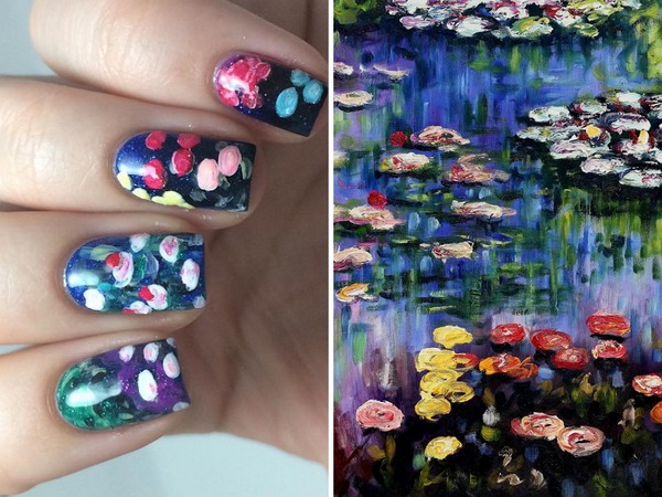 Neil festés: Art Manicure - Trend-2016
