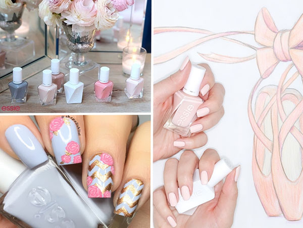 Pasztell manikűr: a lakkok gyűjteménye Essie Gel Couture Ballet Nudes 2017