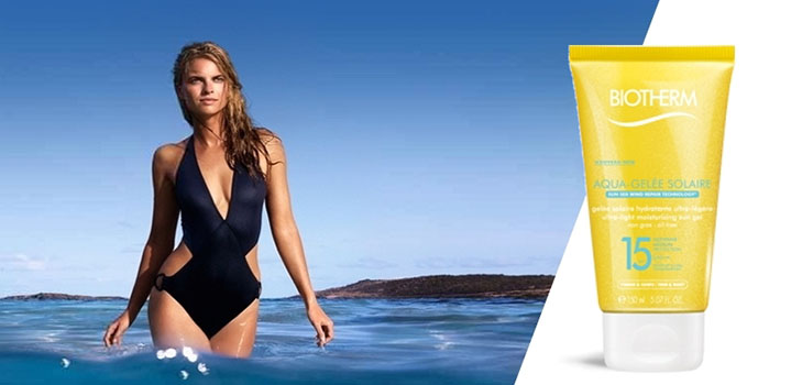 Biotherm Aqua-Gelée Solaire strandvonal bársonyos bõrre