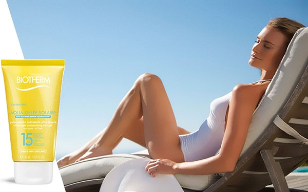 Biotherm Aqua-Gelée Solaire strandvonal bársonyos bõrre