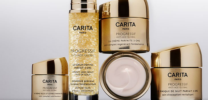 Az ifjúság titkai: anti-aging újdonságok Carita Trio of Gold