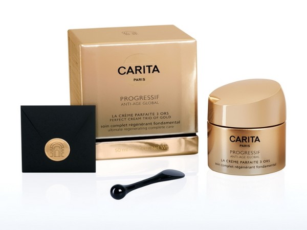 Az ifjúság titkai: anti-aging újdonságok Carita Trio of Gold
