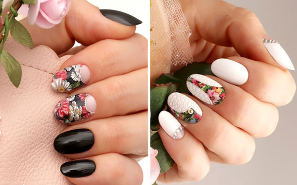 Fényes és kreatív: TOP-3 tavaszi design az E. Mi-Manicure-től