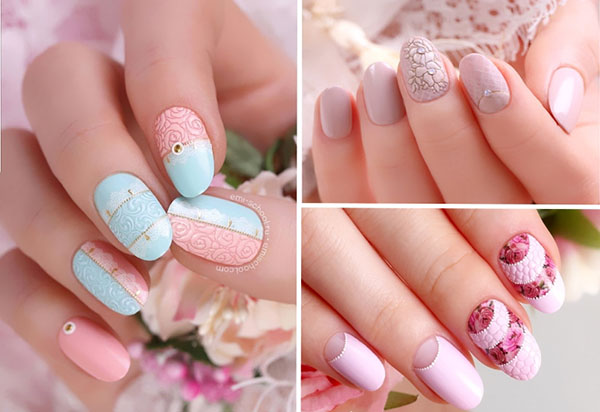 Fényes és kreatív: TOP-3 tavaszi design az E. Mi-Manicure-től