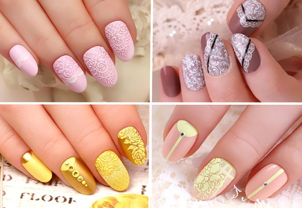 Fényes és kreatív: TOP-3 tavaszi design az E. Mi-Manicure-től