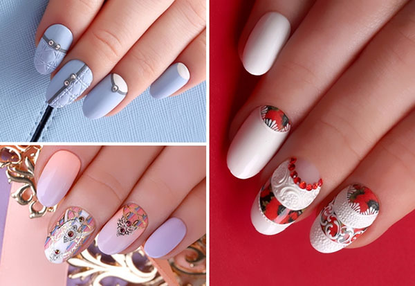 Fényes és kreatív: TOP-3 tavaszi design az E. Mi-Manicure-től