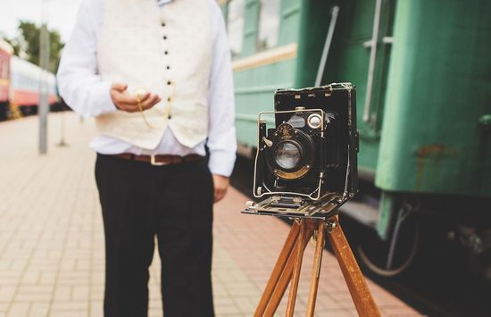 Esküvői fotózás retro stílusban