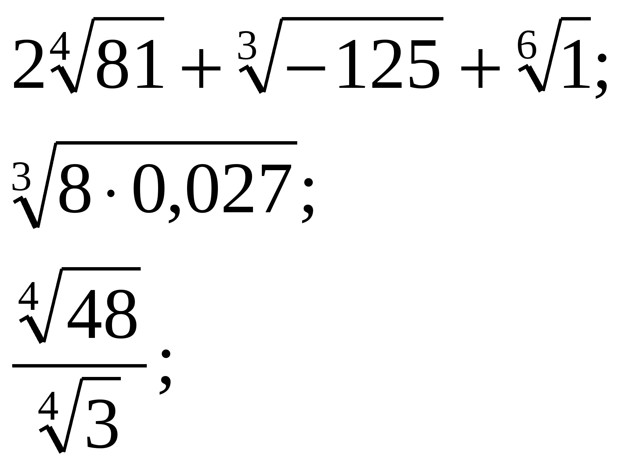 matematikai képletek