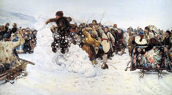 Hogyan kell felhívni Shrovetide? Rajzolj egy tavaszi szünetet a gyerekekkel