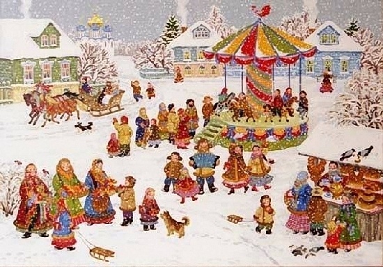 Hogyan kell felhívni Shrovetide? Rajzolj egy tavaszi szünetet a gyerekekkel