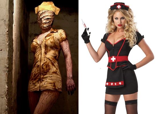A nővér jelmez a Halloween-on a saját kezével: fotó, hogyan kell felhívni
