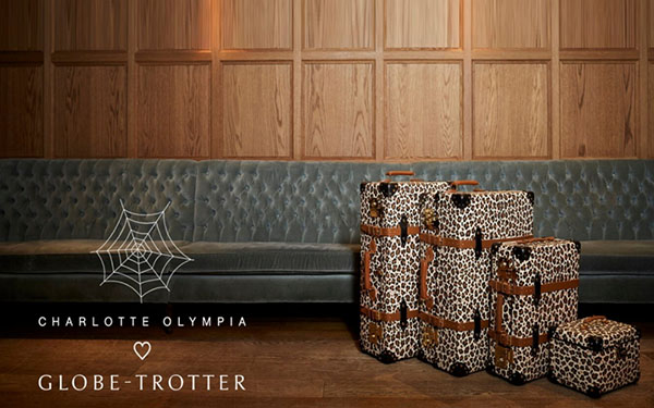 A szabadidő: utazási gyűjtemény Globe-Trotter x Charlotte Olympia