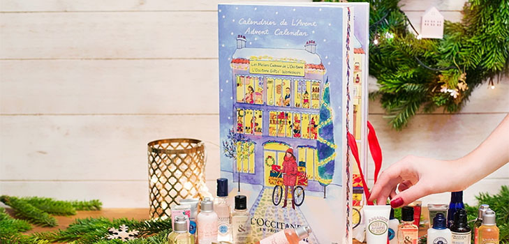 Ünnepi hangulat: L'Occitane adventi naptár