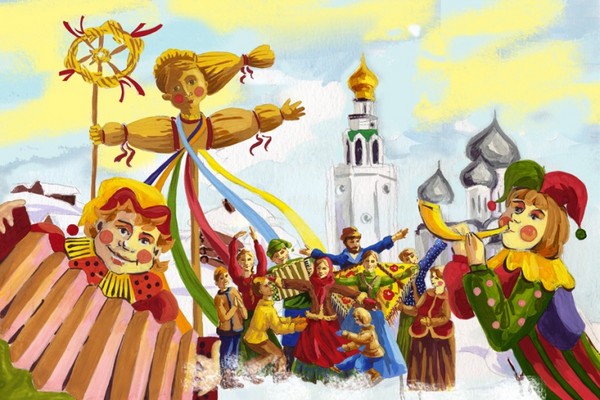 Maslenitsa ünneplése