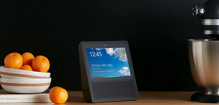 Intelligens otthoni akusztika: Amazon Echo Show rendszer