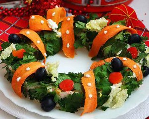 Ünnepi ételek díszítése: az újévre való felkészülés Ünnepi ételek díszítése: az újévre való felkészülés