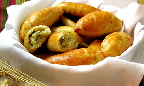 Hogyan sütjük a burgonyát a sütőben - lépésről lépésre fotó recept Fénykép egy recept a burgonya
