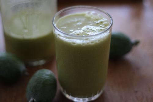 Komló a feijoa-ból, recept egy fotóval